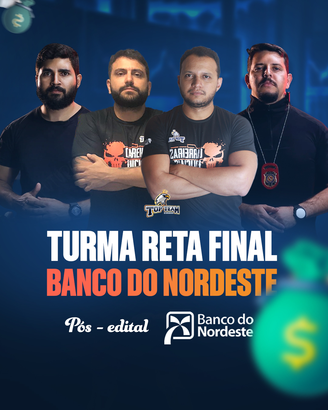 CURSO RETA FINAL ONLINE AO VIVO BNB 2024 Curso Top Team